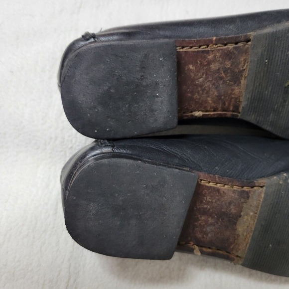 Cole Haan Shoes Flats Size 7 Casual Slip On Loafer Black Leather - Picture 14 of 16